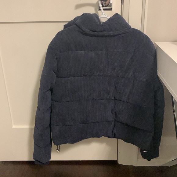 Navy Puffer Jacket - Picture 3 of 3